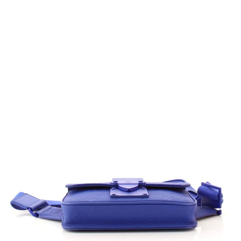 Louis Vuitton S Lock Sling Bag Monogram Taurillon Leather Blue - Picture 5 of 8